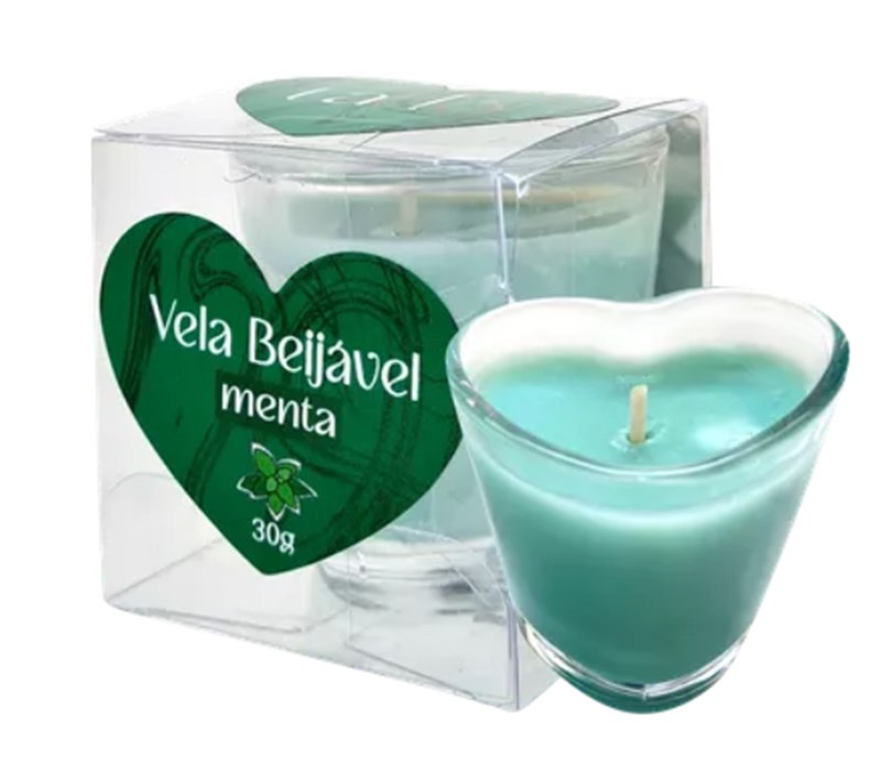 VELA AROMATICA PARA MASSAGEM - MENTA - 30G