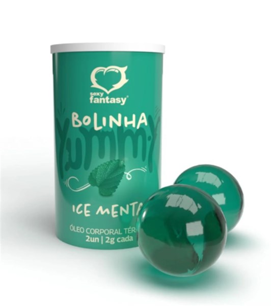 BOLINHA FUNCIONAL - 2 UNIDADES - ICE MENTA - YUMMY