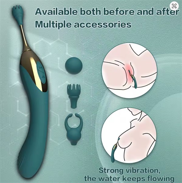 VIBRADOR E ESTIMULADOR - RECARREGAVEL - BORN TO FELLING