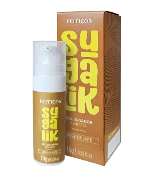 SUGADOR EM GEL - SUGALIK - 15G - DOCE DE LEITE