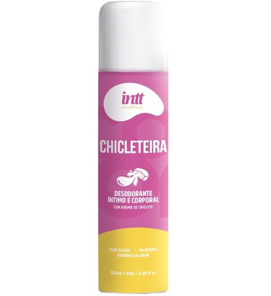 DESODORANTE INTIMO E CORPORAL 166ML - AEROSOL - CHICLETEIRA