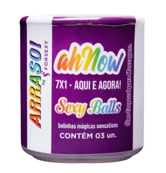 BOLINHA FUNCIONAL - 3 UNIDADES - AHNOW