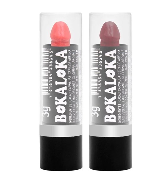 BATOM - FORMATO PENIS - BOKALOKA - CORES VARIADAS