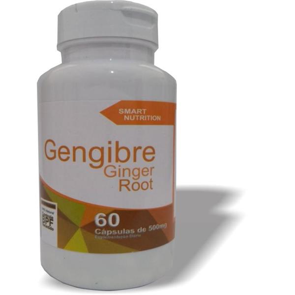 GENGIBRE 60 CAPSULAS 500MG SMART NUTRITION
