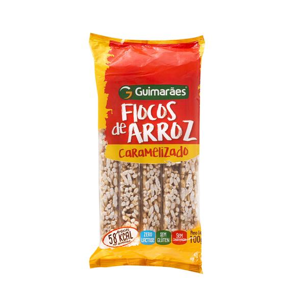 FLOCOS DE ARROZ CARAMELIZADOS 20G GUIMARAES
