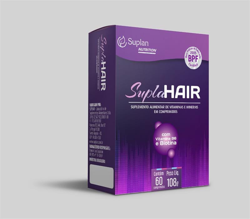 (N)SUPLAHAIR 60 COMPRIMIDOS 500MG