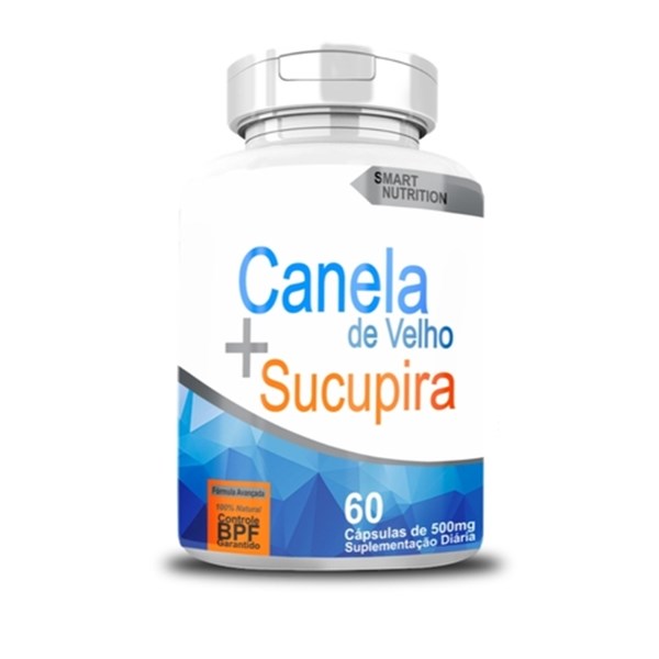 CANELA DE VELHO COM SUCUPIRA 500MG 60CAPS SMART NUTRITION