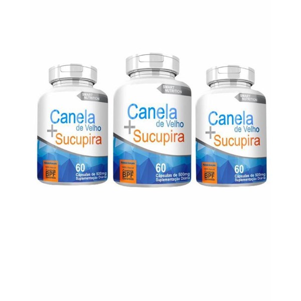 CANELA DE VELHO COM SUCUPIRA 500MG 60CAPS SMART NUTRITION