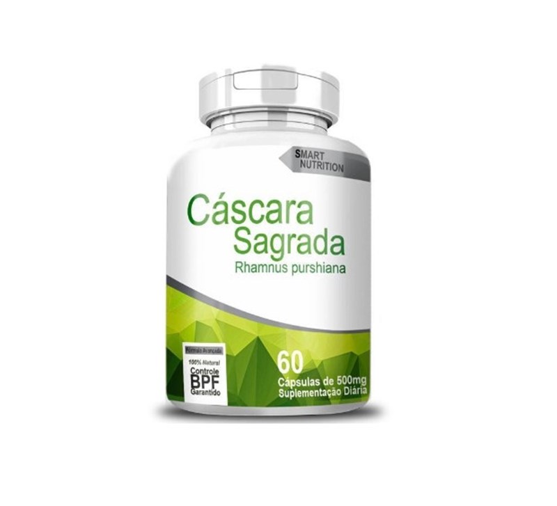 CASCARA SAGRADA  60 CAPSULAS 500MG SMART NUTRITION