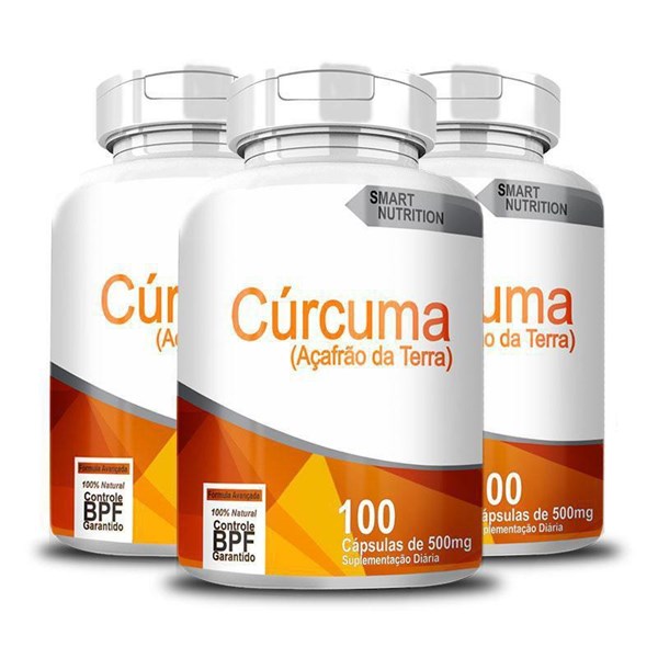CURCUMA 500MG 100CAPS SMART NUTRITION