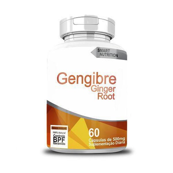 GENGIBRE 60 CAPSULAS 500MG SMART NUTRITION