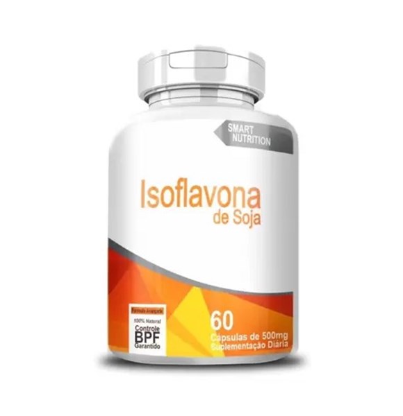 ISOFLAVONA 500MG 60CAPS SMART NUTRITION