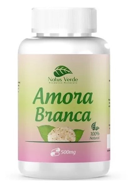 AMORA BRANCA 500MG 60CAPS NATUS VERDE