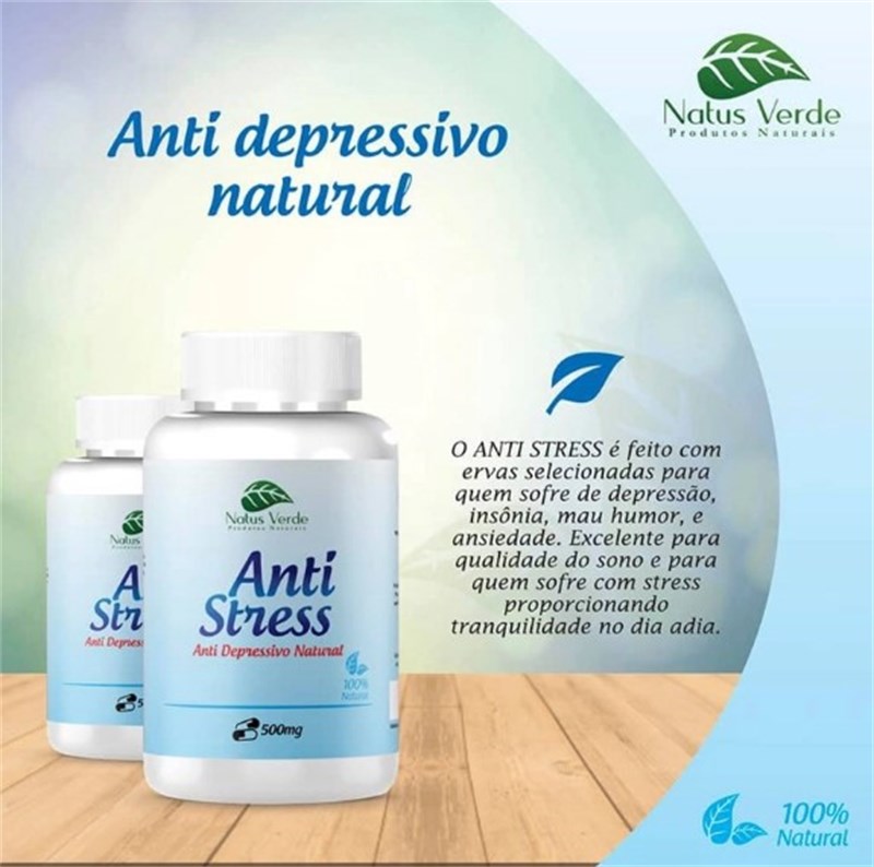 ANTI STRESS 500MG 60CAPS NATUS VERDE