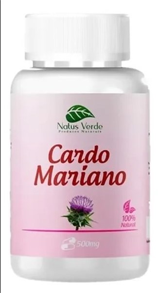 CARDO MARIANO 500MG 60CAPS NATUS VERDE