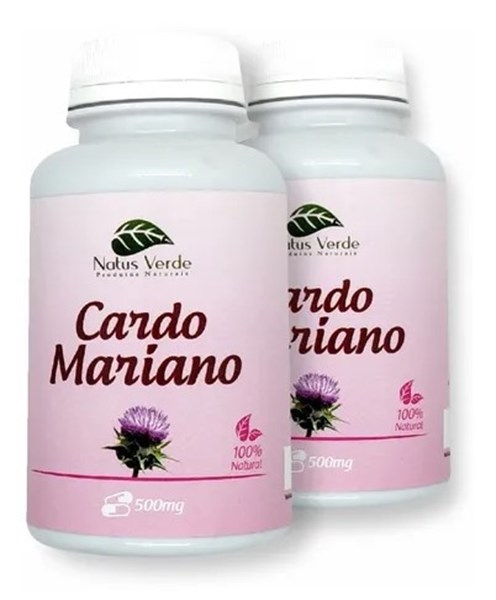 CARDO MARIANO 500MG 60CAPS NATUS VERDE