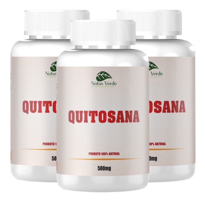 QUITOSANA 500MG 60CAPS NATUS VERDE