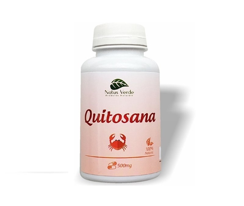 QUITOSANA 500MG 60CAPS NATUS VERDE