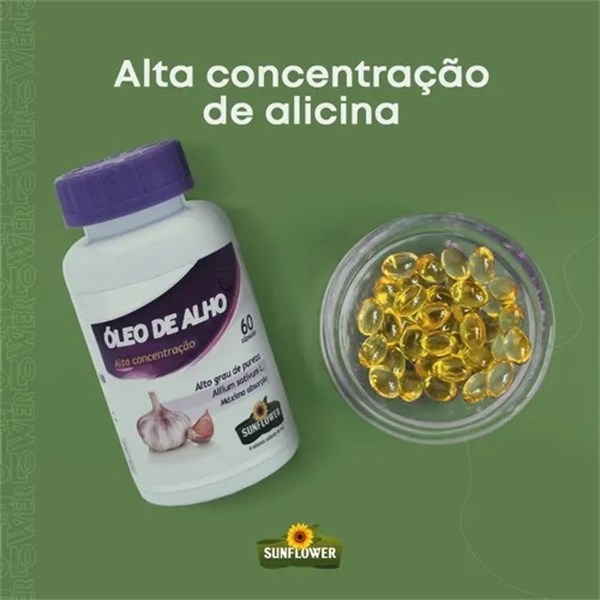 (N)OLEO DE ALHO 60CAPS 700MG SUNFLOWER