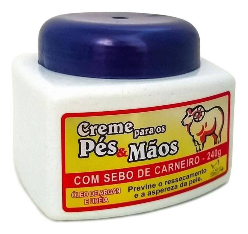 SEBO DE CARNEIRO HIDRATANTE PES E MAOS 200G BELL CORPUS