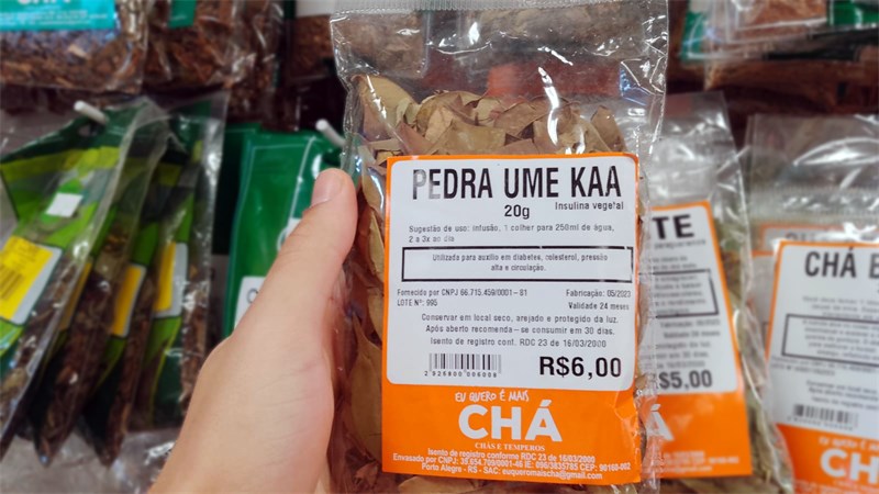 PEDRA UME KAA INSULINA VEGETAL 20G NATUREBA