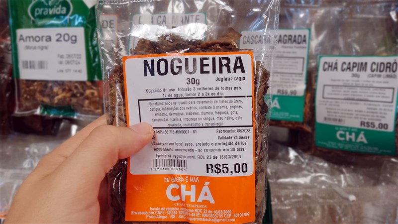 NOGUEIRA CHA 30G NATUREBA