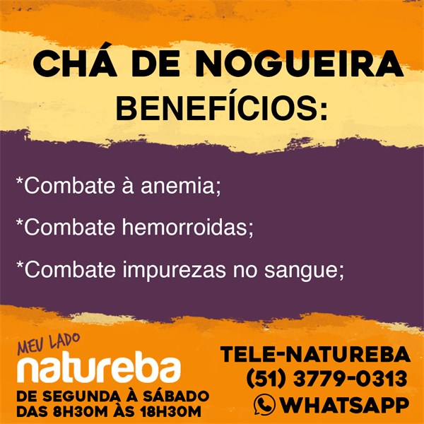 NOGUEIRA CHA 30G NATUREBA