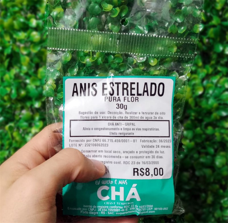 ANIS ESTRELADO 20G CHA NATUREBA