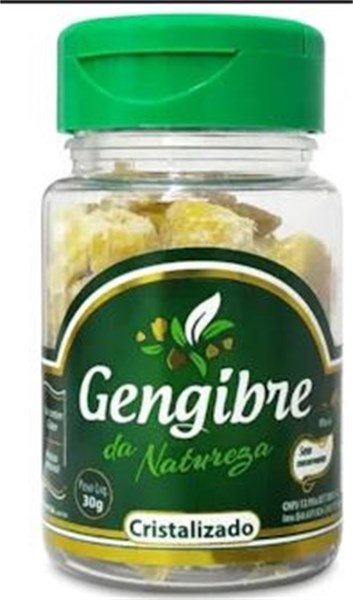 GENGIBRE CRISTALIZADO 40G GENGIBRE DA NATUREZA