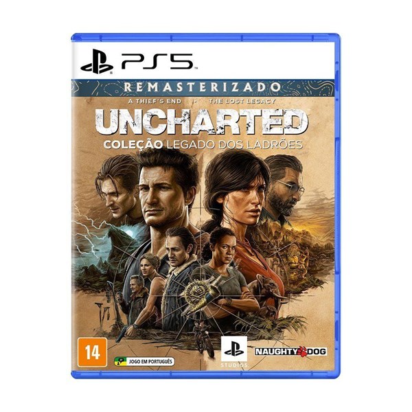 Uncharted colecao legado dos ladroes Ps5