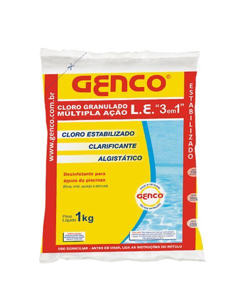 CLORO PISCINA TABLETE 200G - GENCO