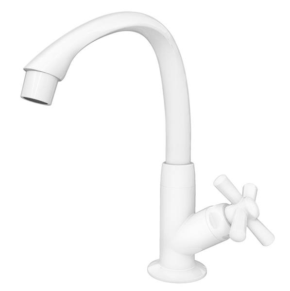 TORNEIRA LAV. MESA B. M. ALTA ABS CROSS BRANCA 1/2 - TIGRE