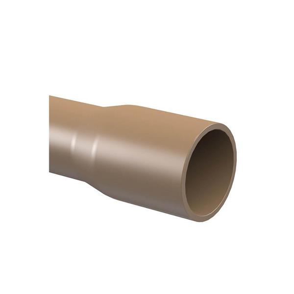 TUBO PVC MARROM 50MM (1.1/2) - METRO