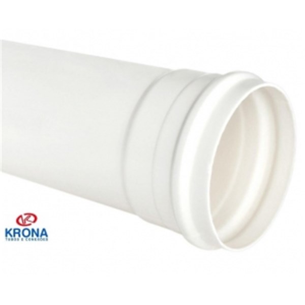 TUBO PVC ESGOTO SN 100MMX6M (4) - KRONA