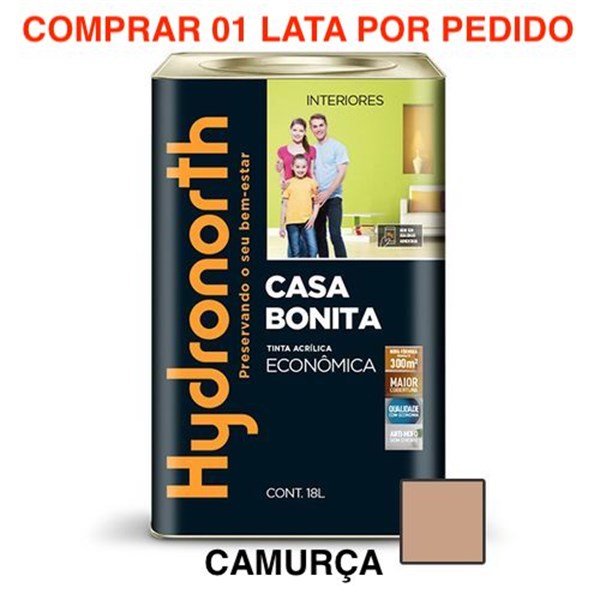 TINTA ACR ECON 18L CAMURCA CASA BONITA - HYDRONORTH