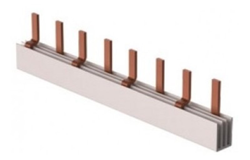 BARRAMENTO PENTE 2P 63A 12POLOS 2X10MM 240/415V - JNG