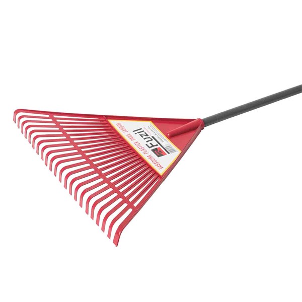 VASSOURA PLASTICA JARDIM C/CABO 22D - FUZIL