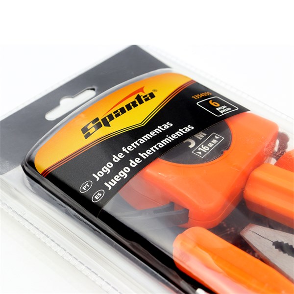 JOGO DE FERRAMENTAS, 6 PECAS// SPARTA 1354355