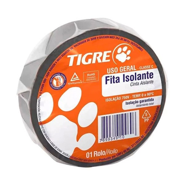 FITA ISOLANTE 05MT X 18MM - TIGRE