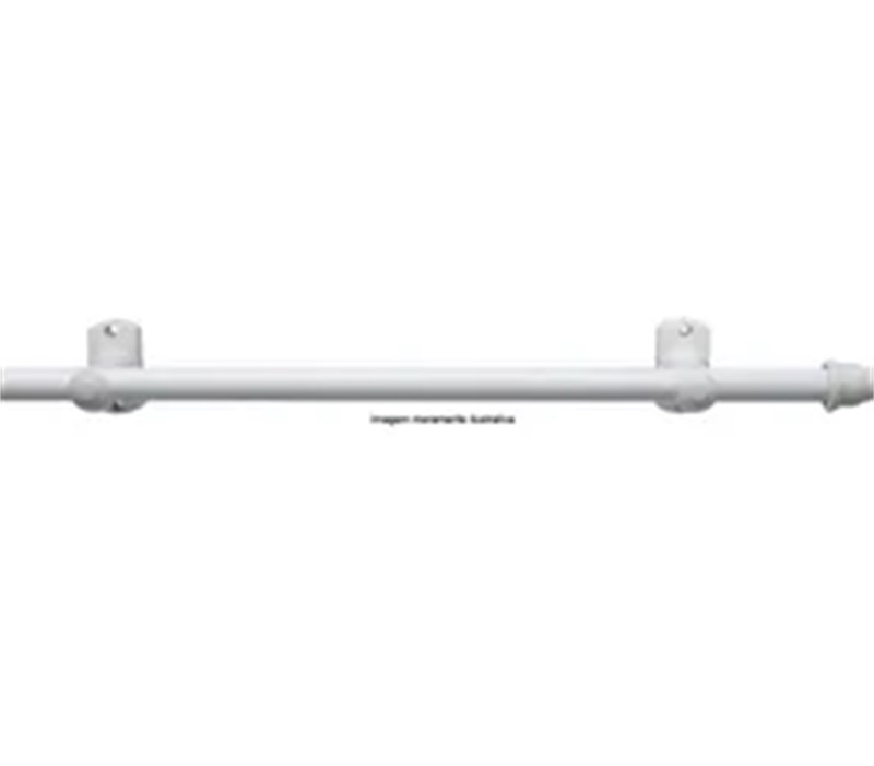 VARAO CORTINA 19MMX1,5M BRANCO - VITORIA