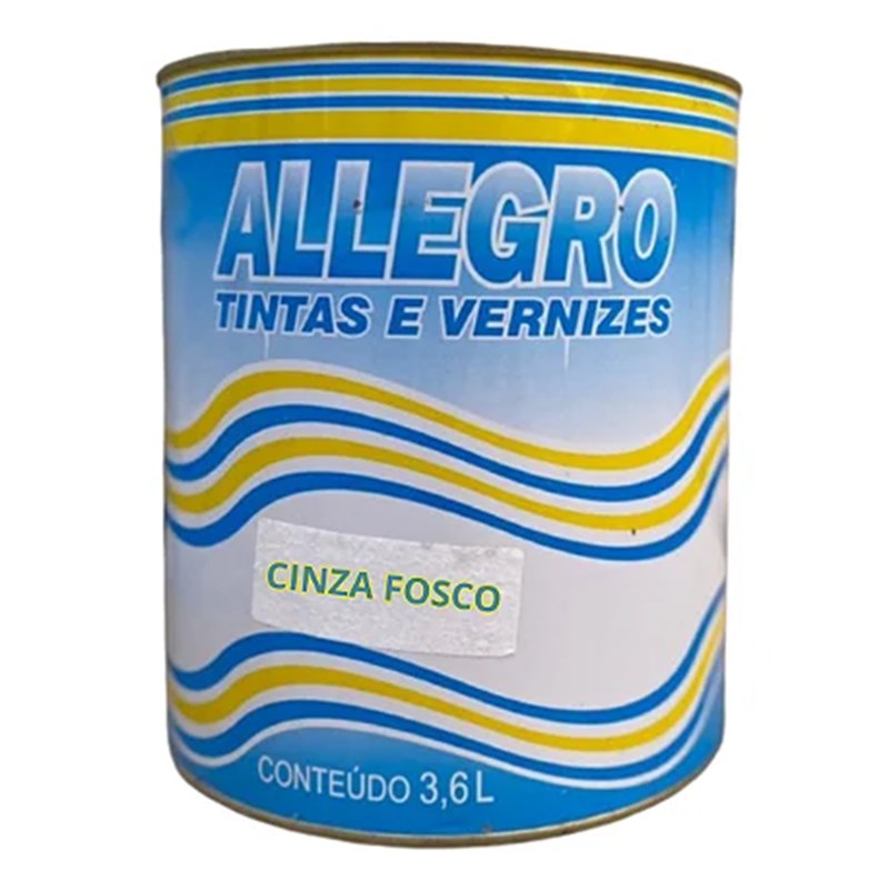 ZARCAO PRIMER CINZA FOSCO 3,6 LT - ALLEGRO