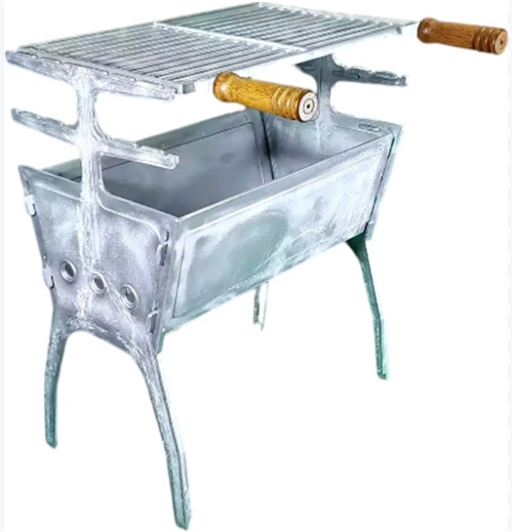 CHURRASQUEIRA ALUMINIO BATIDO - CHURRASQUEIRAS VM