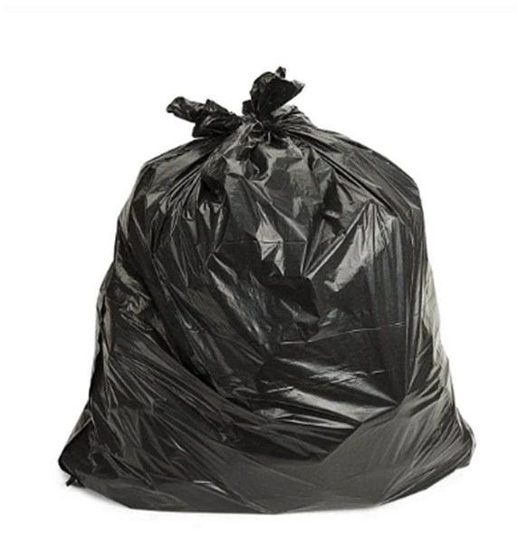 SACO LIXO 50L PRETO  65CM X 80CM 10UN. - DIGNOS