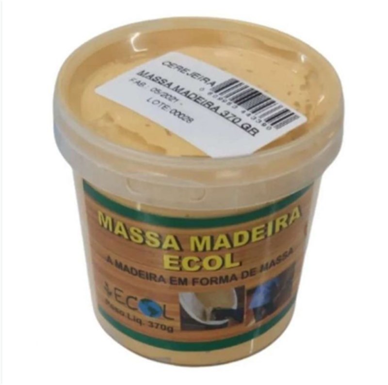 MASSA P/MADEIRA BASE ACR CEREJEIRA 370G - ECOL