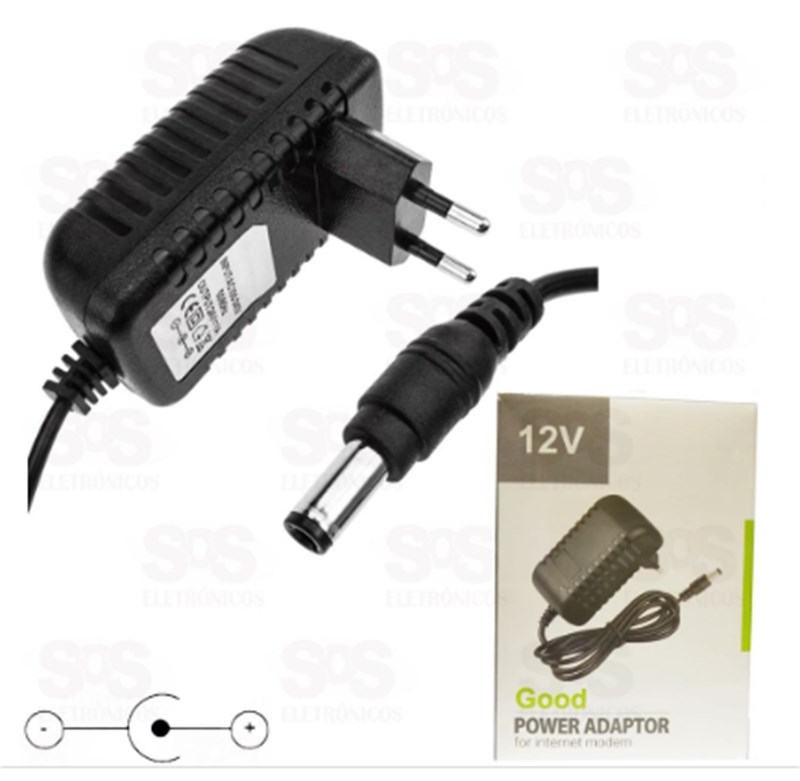 FONTE 12V 3A BIVOLT PINO P4 51-52A MAXTOP