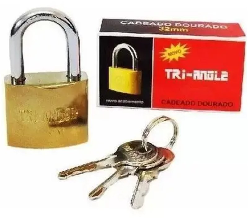 CADEADO 32MM - TRI-ANGLE