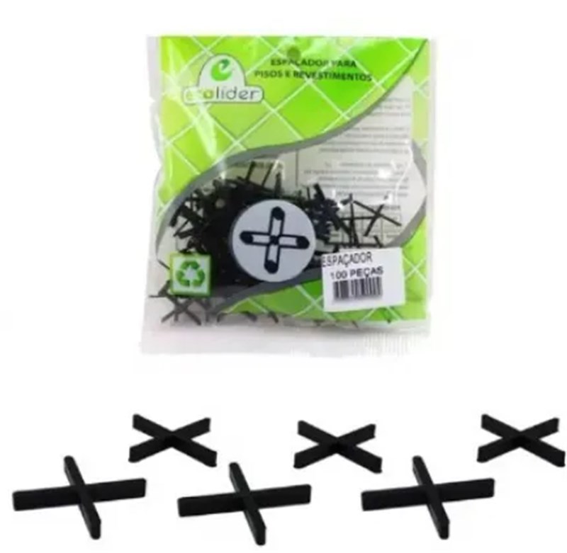 ESPACADOR PISO 04MM C/100PCS - ECOLIDER
