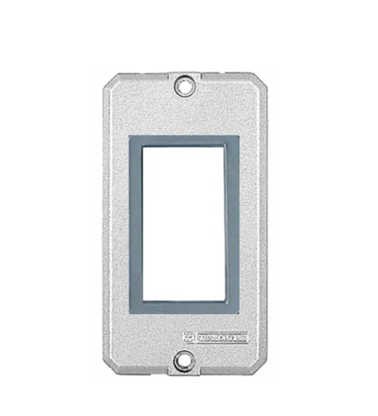 TAMPA P CONDULETE 1 POSTO VERT LIZ ALUM 3/4 - TRAMONTINA