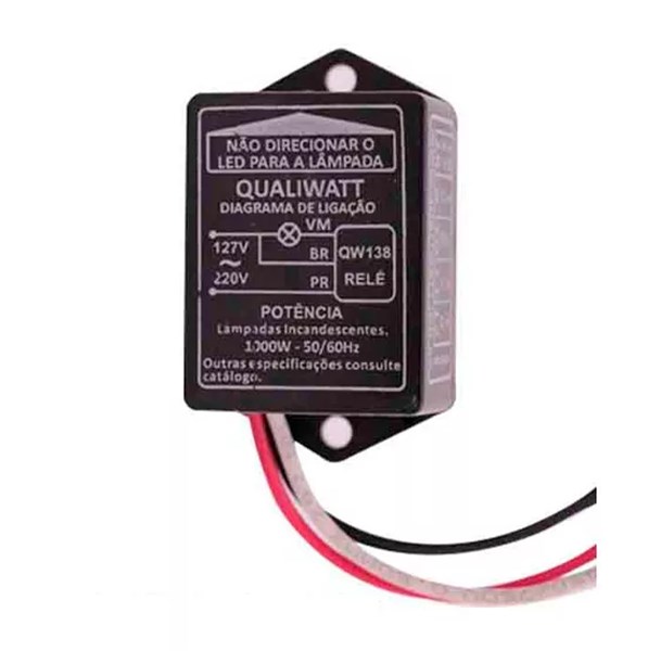 RELE FOTOELETRONICO FIOS NF RESINADO BIV - SENTRAL