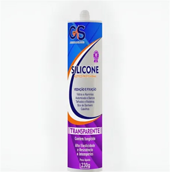 SILICONE ACETICO INCOLOR 230G - GMS